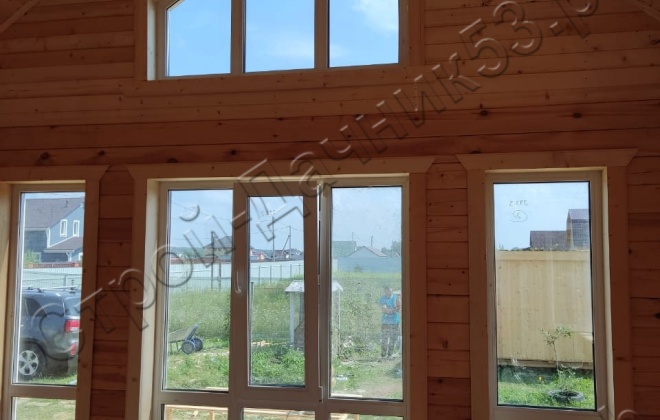 4 Брусовой дом  ОД-27, 11х8м, 85М², Московская область, Ступинский район, поселок Михнево (17)